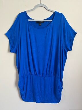 Colleen Lopez Tunic 2X Arts Boho Drapey Y2K Minimalist Comfy Casual Chic Vibrant